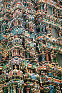 a photograph of Wat Phra Si Maha Uma Devi.