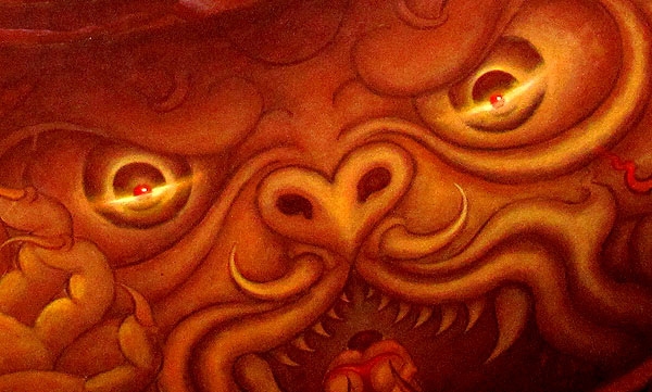 monster face